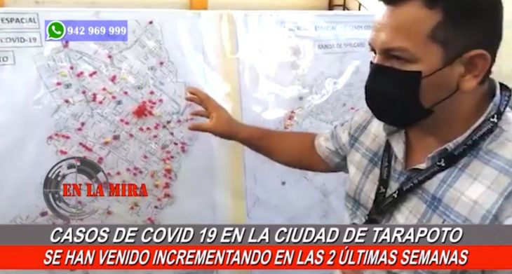  Sector salud registra 600 nuevos casos positivos de COVID 19, en el caso urbano de los distritos de Tarapoto, Morales y la Banda de Shilcayo