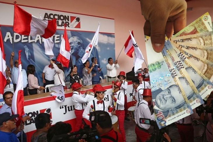  Acción Popular: Militantes acordaron que el costo de inscripción para participar en las elecciones internas será de 5 mil soles por cada candidato