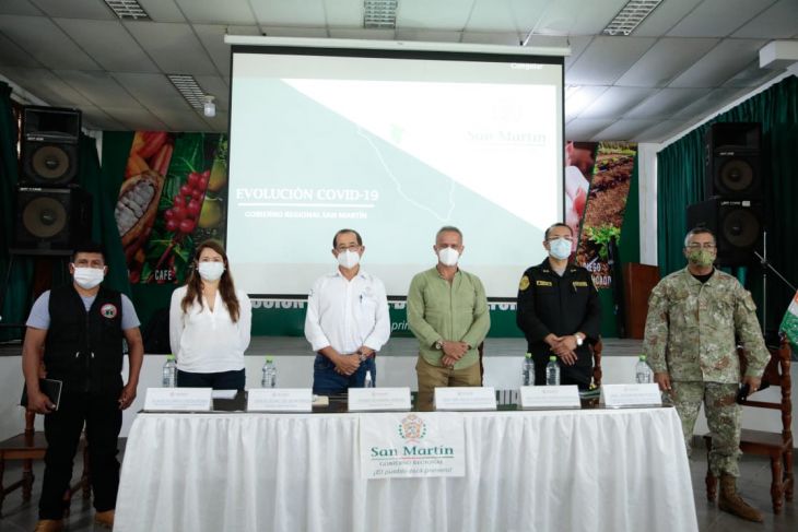  Comando Regional de Covid-19 en San Martín, anuncia medidas drásticas para frenar segunda ola de la pandemia