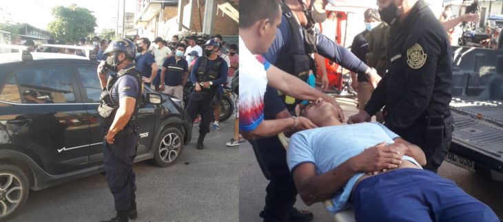  Un herido dejó accidente de tránsito el último fin de semana en la intersección del Jr. Leguía y Limatambo