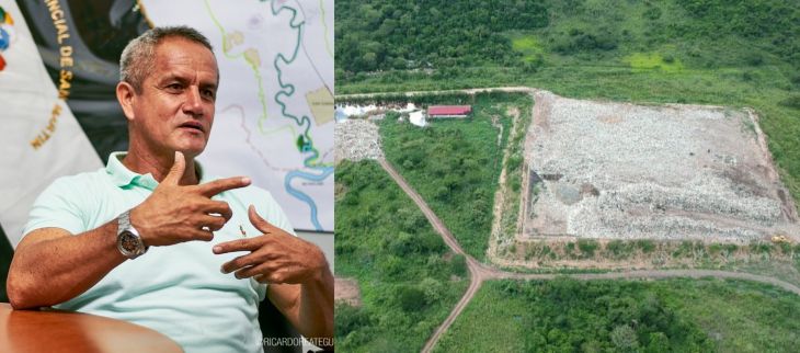 Alcalde Tedy del Águila: El relleno sanitario de Tarapoto fue mal diseñado