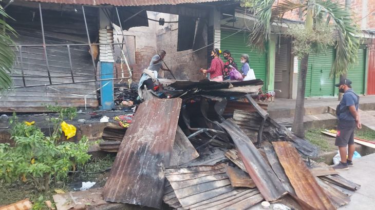  MPSM inicia campaña solidaria contra afectados de incendio en barrio comercio