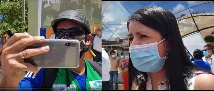  Supuesto reportero causa incidente en inauguración de la Casa del Adulto Mayor