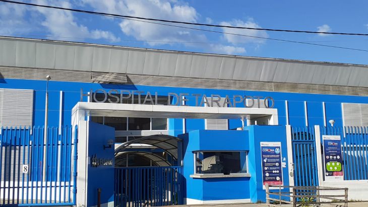  Número de hospitalizados con Covid 19, se incrementa en el hospital de EsSalud en Tarapoto