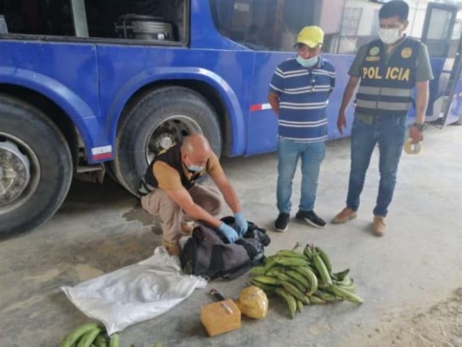  Tocache: Intervienen a pasajero con más de tres kilos de droga de PBC en terminal terrestre