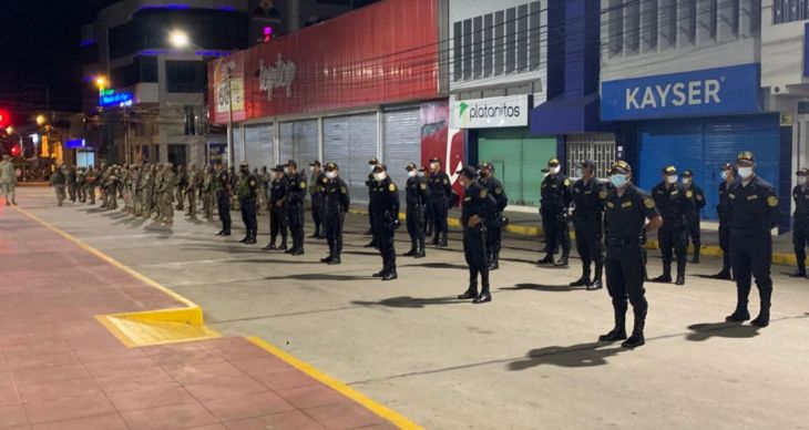  Jefe de la región policial San Martín,  anuncia operativos este fin de semana