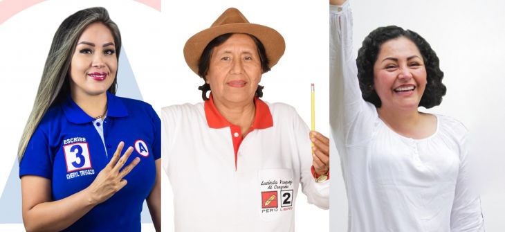  Por primera vez su historia, la Región San Martín contará con 3 representantes mujeres en el Congreso de la República