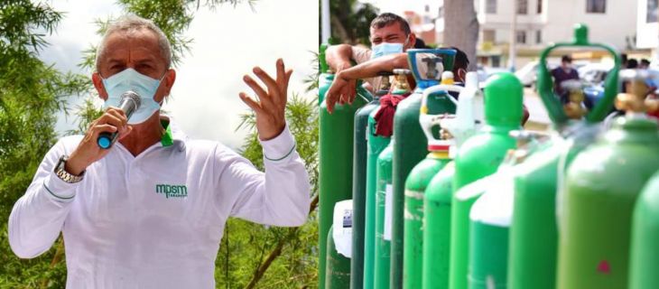  Tedy del Águila: Mañana se deben tomar decisiones en sesión extraordinaria para la adquisición de oxígeno medicinal