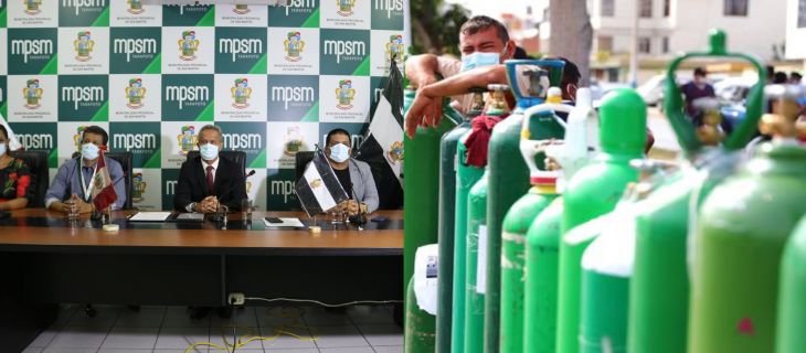  Hoy se realizará sesión extraordinaria de Concejo en la MPSM para definir si aprueban propuesta de adquisición de oxígeno para pacientes con Covid que se atienden en sus domicilios