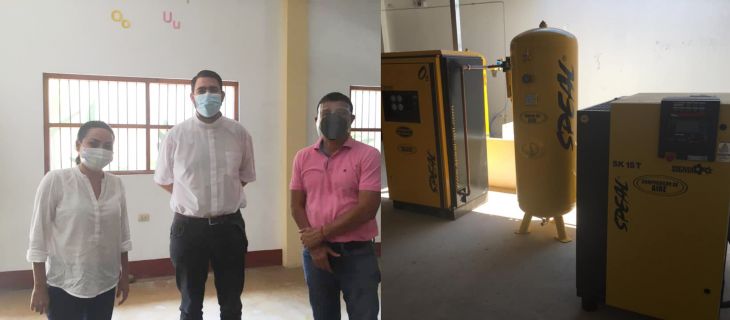  Ayer dos regidores de la MPSM sostuvieron reunión con el Párroco de Picota