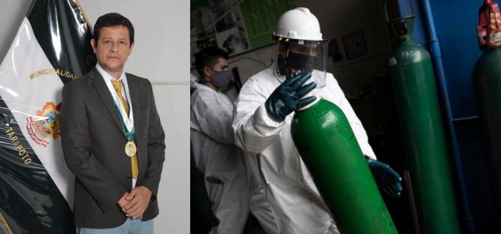  Regidor Leonardo Hidalgo propondrá para que la MPSM proporcione oxígeno medicinal a las personas que llevan tratamiento del COVID 19 en sus domicilios