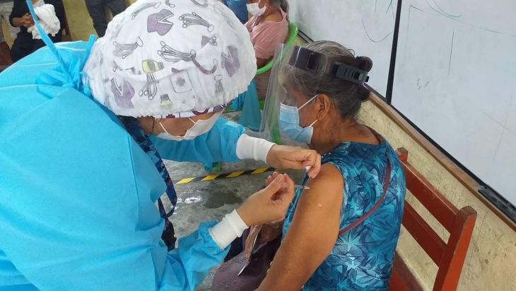  Hoy se inicia jornada de vacunación contra la Covid 19 para mayores de 60 años, para mayores de 18 con diagnóstico de Down, pacientes renales