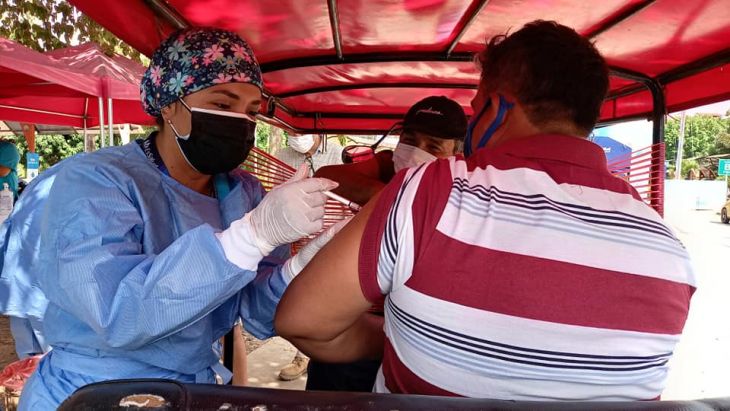  Cerca de 39 mil personas fueron vacunadas en la región San Martín contra la Covid 19
