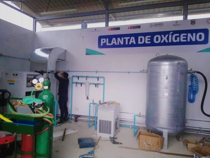 Con presencia de los Ministros de Trabajo y de Transportes, hoy se inaugura planta de oxígeno del hospital de Lamas