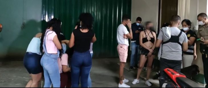  37 extranjeros fueron intervenidos anoche por seguridad de Estado en Tarapoto, por no contar con documentación migratoria en regla