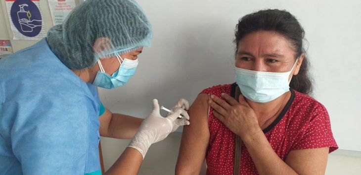  27,503 personas se vacunaron con la primera y segunda dosis la semana pasada en San Martín