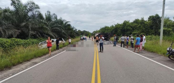  Fallecidos en trágico accidente en la carretera Tarapoto  Yurimaguas, serán trasladados esta mañana a la ciudad de Iquitos