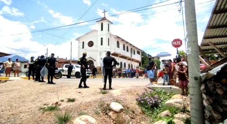  Luego de actos de violencia en el sector Las Palmeras en el distrito de Morales, Policía Nacional y Serenazgo redoblan presencia en la zona