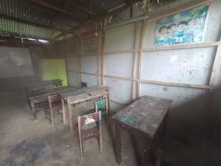  C.P Miraflores: Hace ocho años se demolieron aulas de Institución Educativa y hasta la actualidad no se sabe si existe un expediente técnico