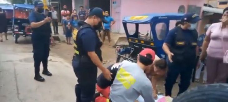  Madre de familia muere en extrañas circunstancias en una calle del distrito de Morales