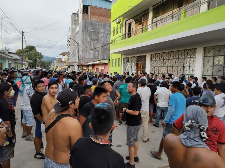  Tocache: Producto del enfrentamiento el Rondero Daniel Carranza Altamirano, presenta fractura de cráneo por impacto presuntamente de gas lacrimógeno