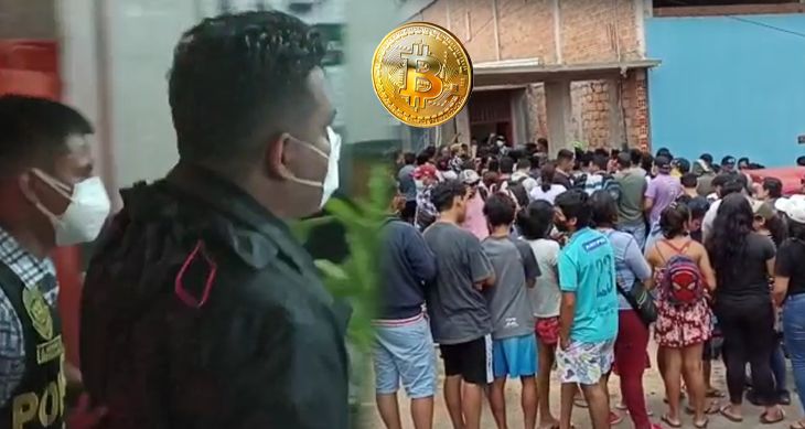  Tarapoto: Decenas de personas reclaman su dinero que invirtieron en criptomonedas exigen devolución a Agente Regional