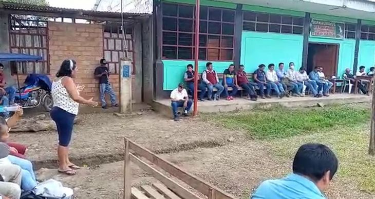  Pobladores del distrito de Chazuta exigen a empresa Azelcar pago total de sus deudas para reinicio de la obra Chazuta – Curiyacu, previsto para el 6 de junio