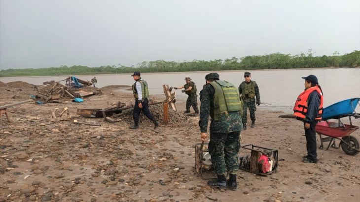  Fiscales de Mariscal Cáceres y Alto Amazonas intensificaron operativos para frenar y sancionar atentados contra el medio ambiente