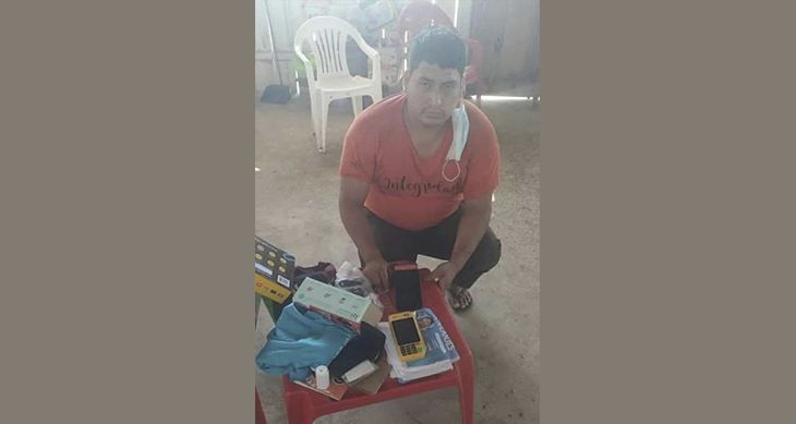  Rondas Campesinas interviene en el valle del Biavo en la provincia de Bellavista a sujeto por presunta estafa con recargas de teléfonos celulares