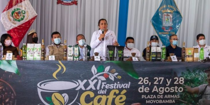  Del 26 al 28 de agosto en Moyobamba se realizará el XXI Festival de Café 2022