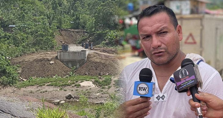  Alcalde de Chazuta: “Es imposible terminar la construcción de la carretera Chazuta – Curiyacu al 17 de noviembre de este año”