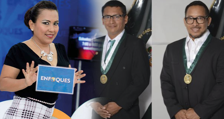  Regidores de la MPSM, Luis Ramírez Flores y Luis Villacorta Salas, son condenados por difamación, en querella seguida por la periodista Glenda Mello Pinedo