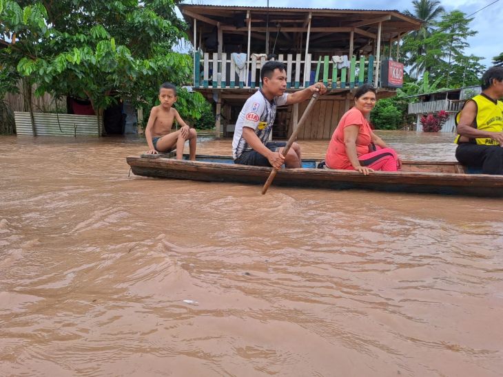  A una semana de inundaciones por lluvias, gobierno central declara en emergencia distritos y provincias de la Región San Martín