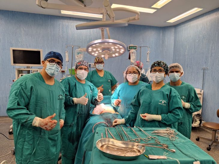 Médicos de Hospital II-2 Tarapoto salvan la vida a gestante que sufrió accidente de tránsito