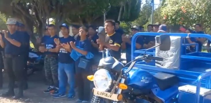  Alto Biavo: Ronderos de Barranca, devuelven furgoneta a la municipalidad aduciendo que los están condicionando