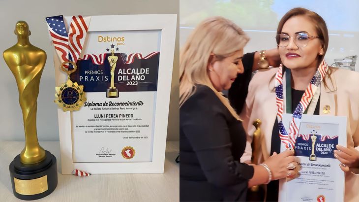  «Premian» a alcaldesa Lluni Perea por su «destacada labor» promoviendo el Turismo